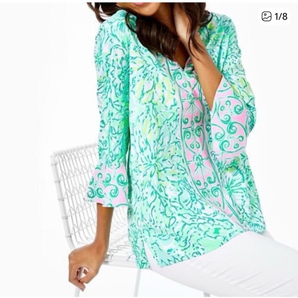 Lilly Pulitzer Keona Tunic, Sz Small